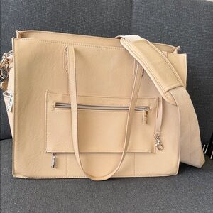 Elegant Tan Women's work bag